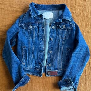 Anthropologie Pilcro and the Letterpress Avie Classic Denim Jacket Sz Small